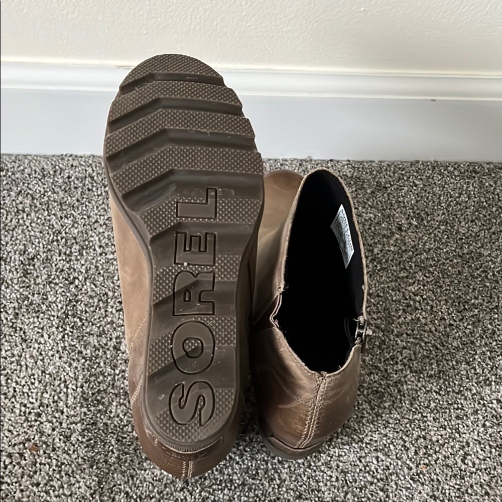 Sorel Wedge Ankle Boots - Picture 6 of 7